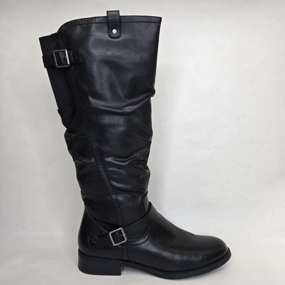 White Mountain Lisette Knee-High Riding Boots  Gently UsedUS Women’s 9.5 M